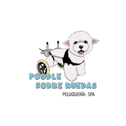 Logo de Poodle Sobre Ruedas, aliado de la red veterinaria de SURA en Panamá
