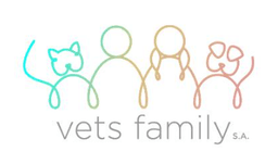 Logo de Vets Family, aliado de la red veterinaria de SURA en Panamá