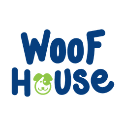 Logo de Woof House, aliado de la red veterinaria de SURA en Panamá