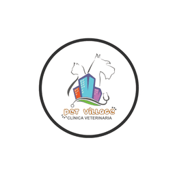 Logo de Pet Village, aliado de la red veterinaria de SURA en Panamá